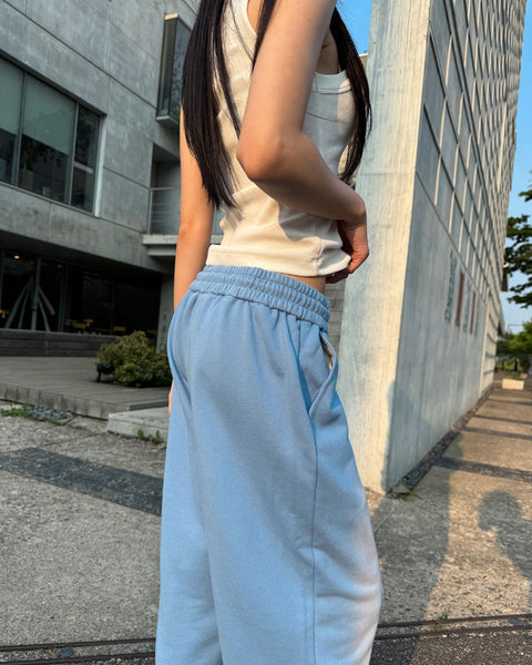 Washed Loose-Fit Cotton Jogger Pants