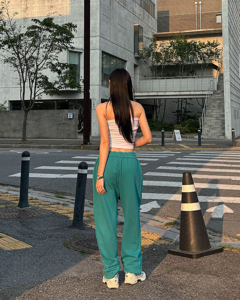 Washed Loose-Fit Cotton Jogger Pants