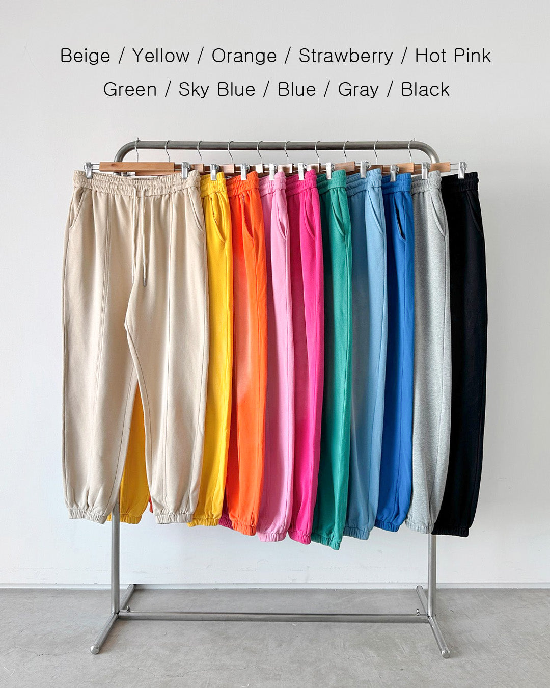 Washed Loose-Fit Cotton Jogger Pants