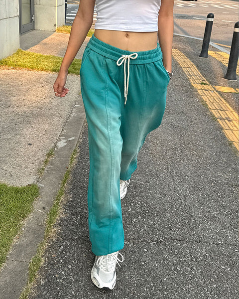 Washed Loose-Fit Cotton Jogger Pants