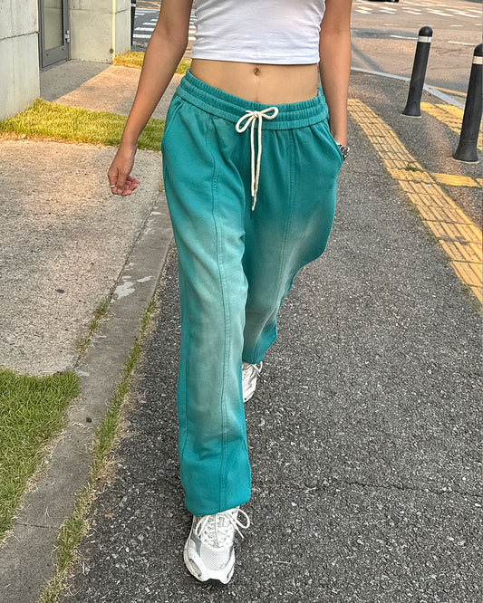 Washed Loose-Fit Cotton Jogger Pants