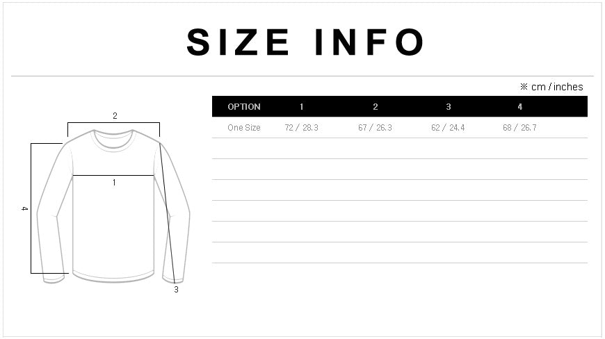 Oversized Cotton Plain Long-Sleeve T-shirt