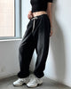 Washed Loose-Fit Cotton Jogger Pants