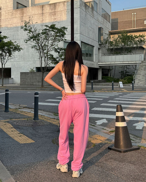 Washed Loose-Fit Cotton Jogger Pants