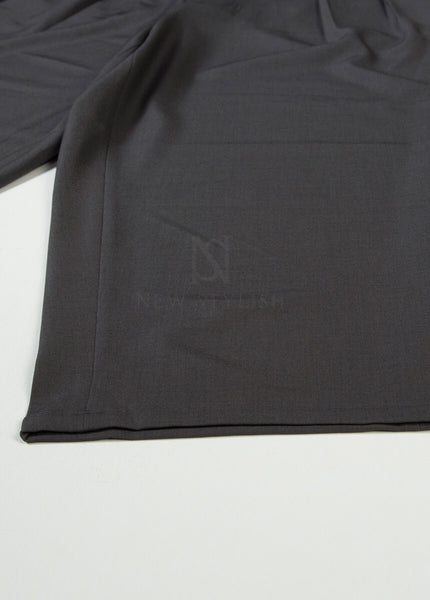 Belted Two-Tuck Wide-Leg Balloon Pants