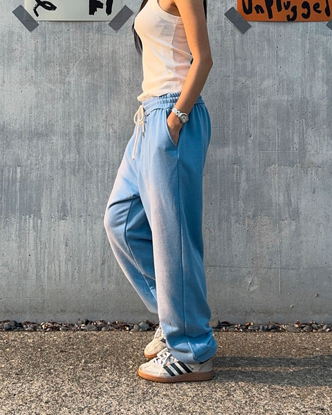 Washed Loose-Fit Cotton Jogger Pants