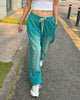 Washed Loose-Fit Cotton Jogger Pants